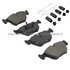 1001-0394AC by MPA ELECTRICAL - Quality-Built Premium Ceramic Brake Pads w/ Hardware