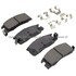 1001-0398M by MPA ELECTRICAL - Quality-Built Premium Semi-Metallic Brake Pads w/ Hardware