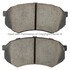 1001-0433M by MPA ELECTRICAL - Quality-Built Premium Semi-Metallic Brake Pads w/ Hardware