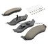 1001-0477M by MPA ELECTRICAL - Quality-Built Premium Semi-Metallic Brake Pads w/ Hardware