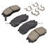 1001-0484M by MPA ELECTRICAL - Quality-Built Premium Semi-Metallic Brake Pads w/ Hardware