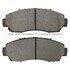 1001-1089M by MPA ELECTRICAL - Quality-Built Premium Semi-Metallic Brake Pads w/ Hardware