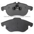 1001-1106C by MPA ELECTRICAL - Quality-Built Premium Ceramic Brake Pads w/ Hardware