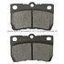 1001-1113AC by MPA ELECTRICAL - Quality-Built Premium Ceramic Brake Pads w/ Hardware