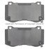 1001-1149C by MPA ELECTRICAL - Quality-Built Premium Ceramic Brake Pads w/ Hardware