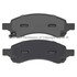 1001-1169AM by MPA ELECTRICAL - Quality-Built Premium Semi-Metallic Brake Pads w/ Hardware