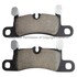 1001-1453M by MPA ELECTRICAL - Quality-Built Premium Semi-Metallic Brake Pads w/ Hardware