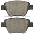 1001-1456M by MPA ELECTRICAL - Quality-Built Premium Semi-Metallic Brake Pads w/ Hardware