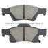 1001-1498M by MPA ELECTRICAL - Quality-Built Premium Semi-Metallic Brake Pads w/ Hardware