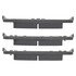 1001-1707M by MPA ELECTRICAL - Quality-Built Premium Semi-Metallic Brake Pads w/ Hardware