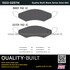 1003-0257M by MPA ELECTRICAL - Quality-Built Black Series Semi-Metallic Brake Pads w/ Hardware