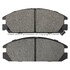 1003-0334C by MPA ELECTRICAL - Quality-Built Black Series Ceramic Brake Pads w/ Hardware