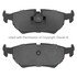 1003-0517M by MPA ELECTRICAL - Quality-Built Black Series Semi-Metallic Brake Pads w/ Hardware