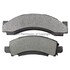 1003-0543M by MPA ELECTRICAL - Quality-Built Black Series Semi-Metallic Brake Pads w/ Hardware