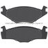 1003-0569C by MPA ELECTRICAL - Quality-Built Black Series Ceramic Brake Pads w/ Hardware