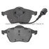 1003-0687M by MPA ELECTRICAL - Quality-Built Black Series Semi-Metallic Brake Pads w/ Hardware