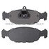 1003-0688AM by MPA ELECTRICAL - Quality-Built Black Series Semi-Metallic Brake Pads w/ Hardware