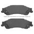 1003-0729M by MPA ELECTRICAL - Quality-Built Black Series Semi-Metallic Brake Pads w/ Hardware