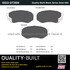 1003-0735M by MPA ELECTRICAL - Quality-Built Black Series Semi-Metallic Brake Pads w/ Hardware