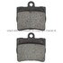 1003-0739C by MPA ELECTRICAL - Quality-Built Black Series Ceramic Brake Pads w/ Hardware