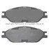 1003-0803M by MPA ELECTRICAL - Quality-Built Black Series Semi-Metallic Brake Pads w/ Hardware