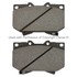 1003-0812M by MPA ELECTRICAL - Quality-Built Black Series Semi-Metallic Brake Pads w/ Hardware