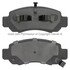 1003-0832C by MPA ELECTRICAL - Quality-Built Black Series Ceramic Brake Pads w/ Hardware