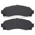 1003-0833M by MPA ELECTRICAL - Quality-Built Black Series Semi-Metallic Brake Pads w/ Hardware