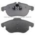 1003-0972AM by MPA ELECTRICAL - Quality-Built Black Series Semi-Metallic Brake Pads w/ Hardware