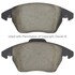 1003-1107BM by MPA ELECTRICAL - Quality-Built Black Series Semi-Metallic Brake Pads w/ Hardware