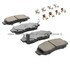 1003-0832C by MPA ELECTRICAL - Quality-Built Black Series Ceramic Brake Pads w/ Hardware