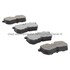 1003-0886C by MPA ELECTRICAL - Quality-Built Black Series Ceramic Brake Pads