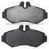 1003-0928M by MPA ELECTRICAL - Quality-Built Black Series Semi-Metallic Brake Pads w/ Hardware