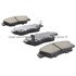 1003-0948AC by MPA ELECTRICAL - Quality-Built Black Series Ceramic Brake Pads w/ Hardware