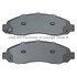 1003-0962M by MPA ELECTRICAL - Quality-Built Black Series Semi-Metallic Brake Pads w/ Hardware