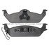 1003-0963M by MPA ELECTRICAL - Quality-Built Black Series Semi-Metallic Brake Pads w/ Hardware