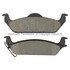 1003-0963M by MPA ELECTRICAL - Quality-Built Black Series Semi-Metallic Brake Pads w/ Hardware