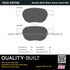 1003-0970M by MPA ELECTRICAL - Quality-Built Black Series Semi-Metallic Brake Pads w/ Hardware