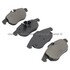 1003-0972AM by MPA ELECTRICAL - Quality-Built Black Series Semi-Metallic Brake Pads w/ Hardware