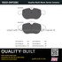 1003-0972BC by MPA ELECTRICAL - Quality-Built Black Series Ceramic Brake Pads w/ Hardware