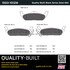 1003-1012M by MPA ELECTRICAL - Quality-Built Black Series Semi-Metallic Brake Pads