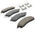 1003-1019M by MPA ELECTRICAL - Quality-Built Black Series Semi-Metallic Brake Pads w/ Hardware