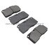 1003-1027M by MPA ELECTRICAL - Quality-Built Black Series Semi-Metallic Brake Pads