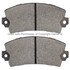 1003-1163M by MPA ELECTRICAL - Quality-Built Black Series Semi-Metallic Brake Pads