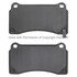 1003-1383M by MPA ELECTRICAL - Quality-Built Disc Brake Pad Set - Black Series, Semi-Metallic, with Hardware