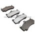 1003-1431M by MPA ELECTRICAL - Quality-Built Black Series Semi-Metallic Brake Pads w/ Hardware