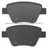 1003-1456M by MPA ELECTRICAL - Quality-Built Black Series Semi-Metallic Brake Pads w/ Hardware