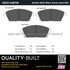 1003-1467M by MPA ELECTRICAL - Quality-Built Black Series Semi-Metallic Brake Pads