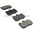 1003-1598M by MPA ELECTRICAL - Quality-Built Black Series Semi-Metallic Brake Pads