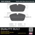 1003-1636AM by MPA ELECTRICAL - Quality-Built Black Series Semi-Metallic Brake Pads